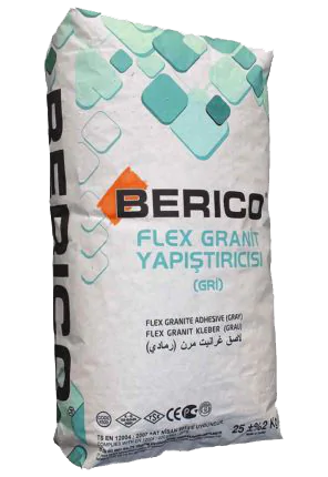 Berico Flex Granit Yapıştırıcısı – Gri